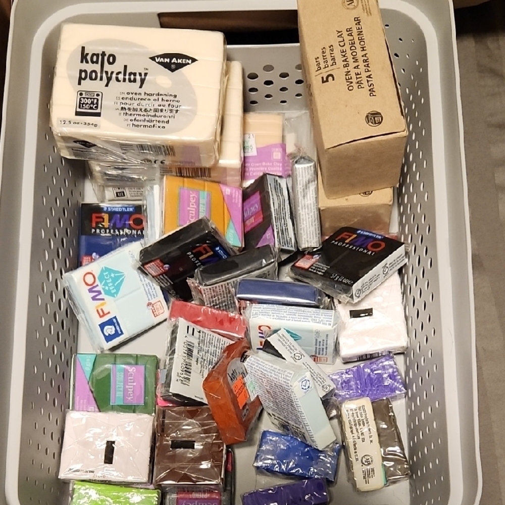 Assorted Polymer Clay Blocks